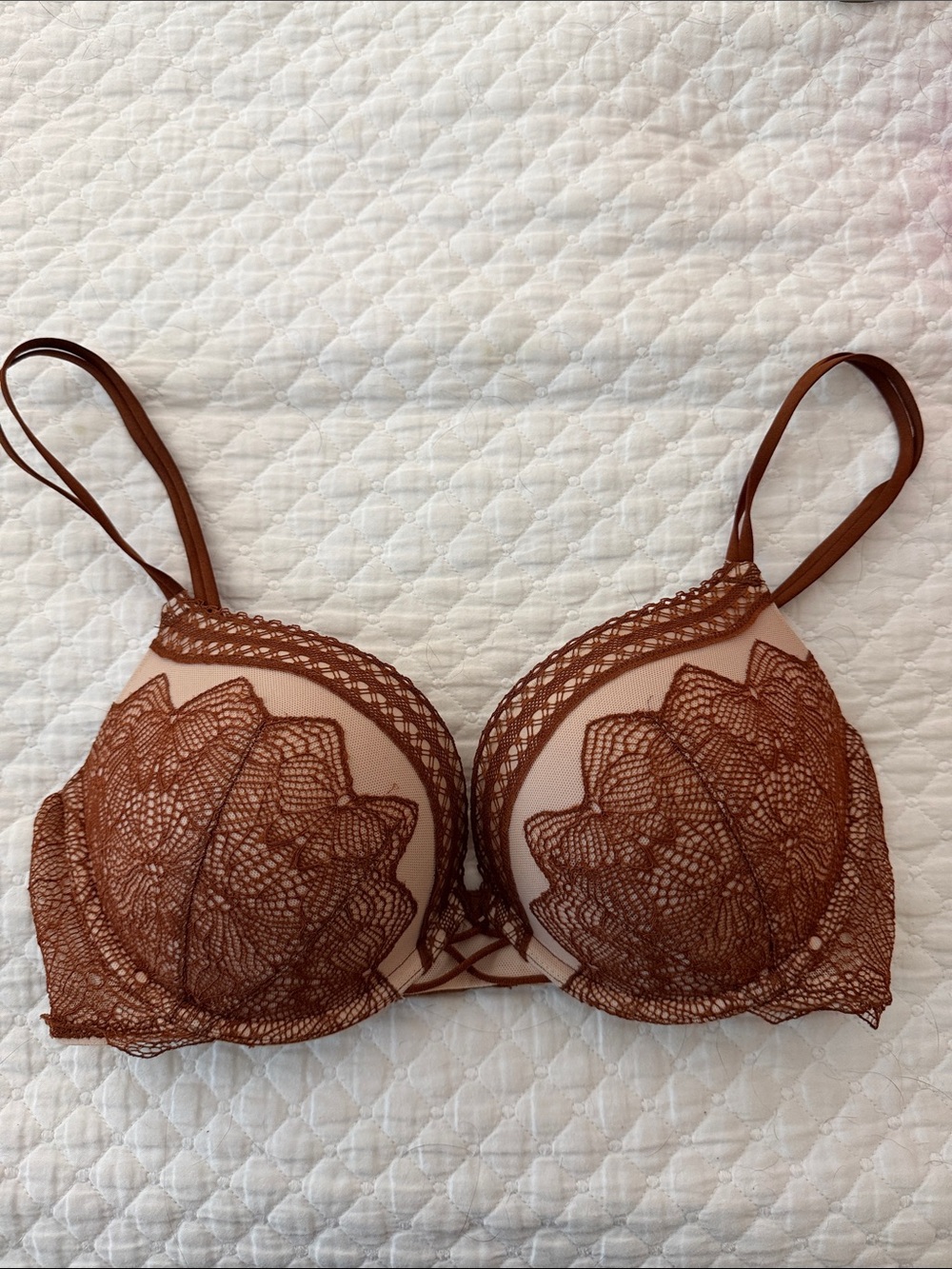 VS very sexy Push-Up Bra in Rust Brown